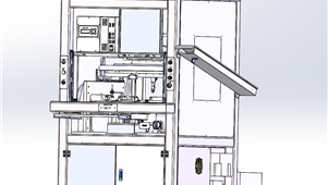 solldworks非标设备ABB工艺机器I-004