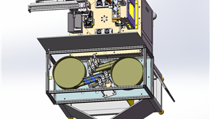 solldworks非标设备ABB工艺机器I-006