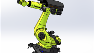 solldworks非标设备ABB工艺机器人E-004