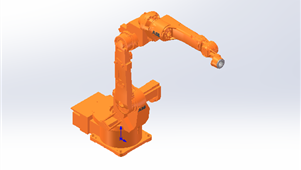 solldworks非标设备ABB工艺机器人IRB1520