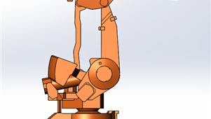 solldworks非标设备ABB工艺机器人IRB4400